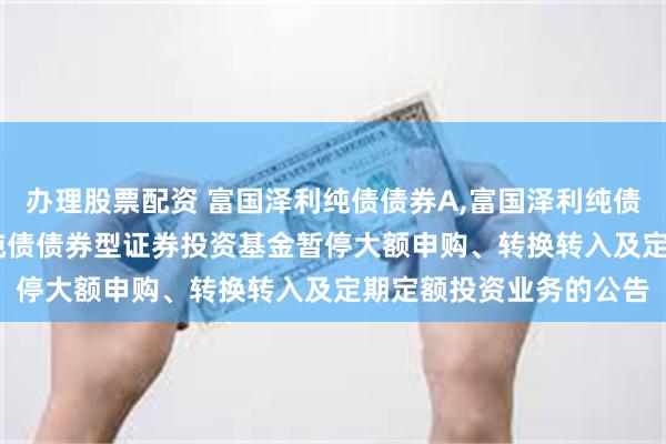 办理股票配资 富国泽利纯债债券A,富国泽利纯债债券C: 关于富国泽利纯债债券型证券投资基金暂停大额申购、转换转入及定期定额投资业务的公告
