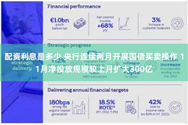 配资利息是多少 央行连续两月开展国债买卖操作 11月净投放规模较上月扩大300亿